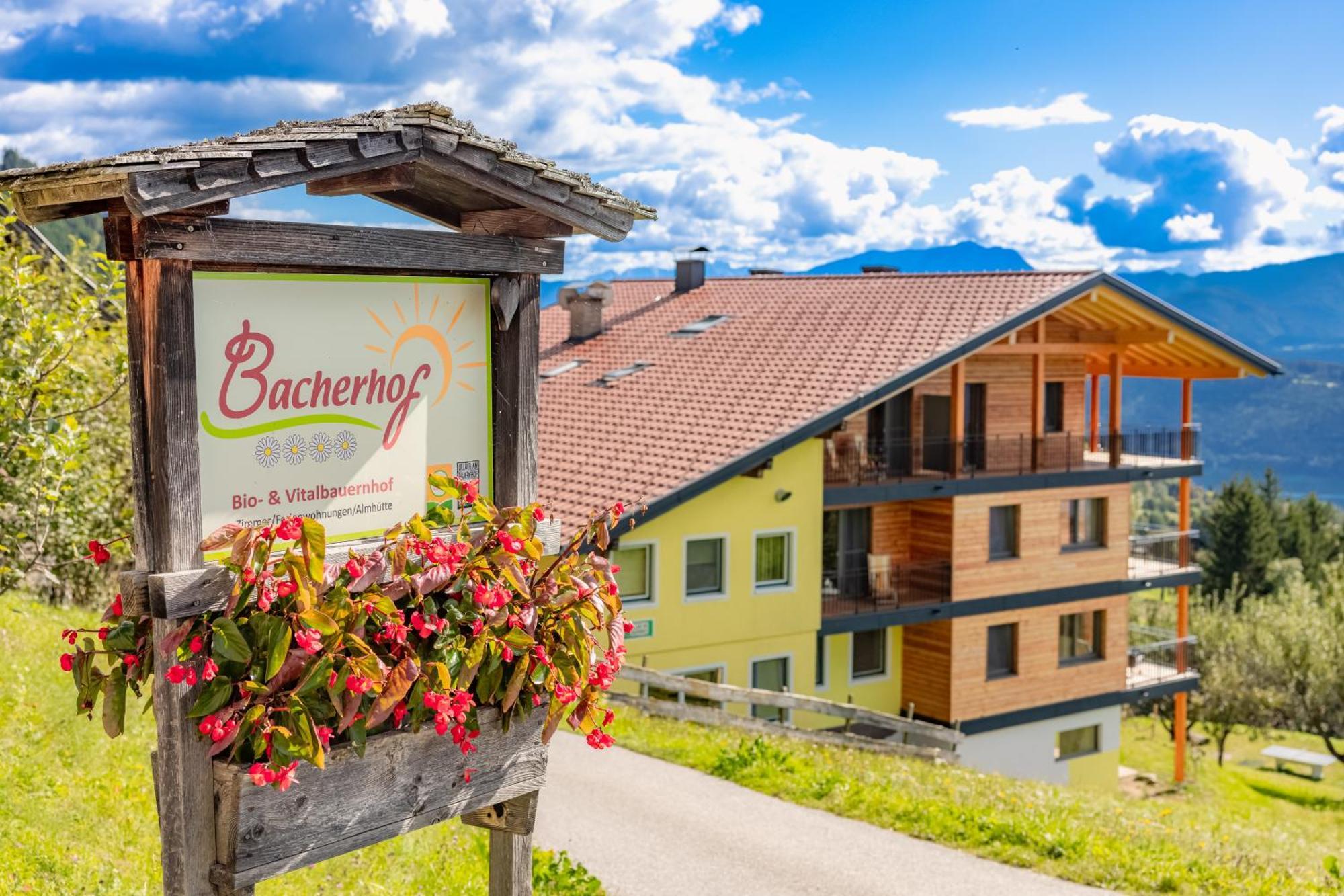 Bio- Und Vitalbauernhof Bacherhof Millstatt Extérieur photo